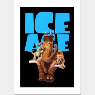 ICE AGE THE MOVIE T SHIRT Posters and Art